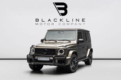 Mercedes Benz G63 AMG STD BUY NOW, PAY 2027 | THE BLACKLINE STANDARD | 2029 Mercedes Warranty + Service Contract, GCC