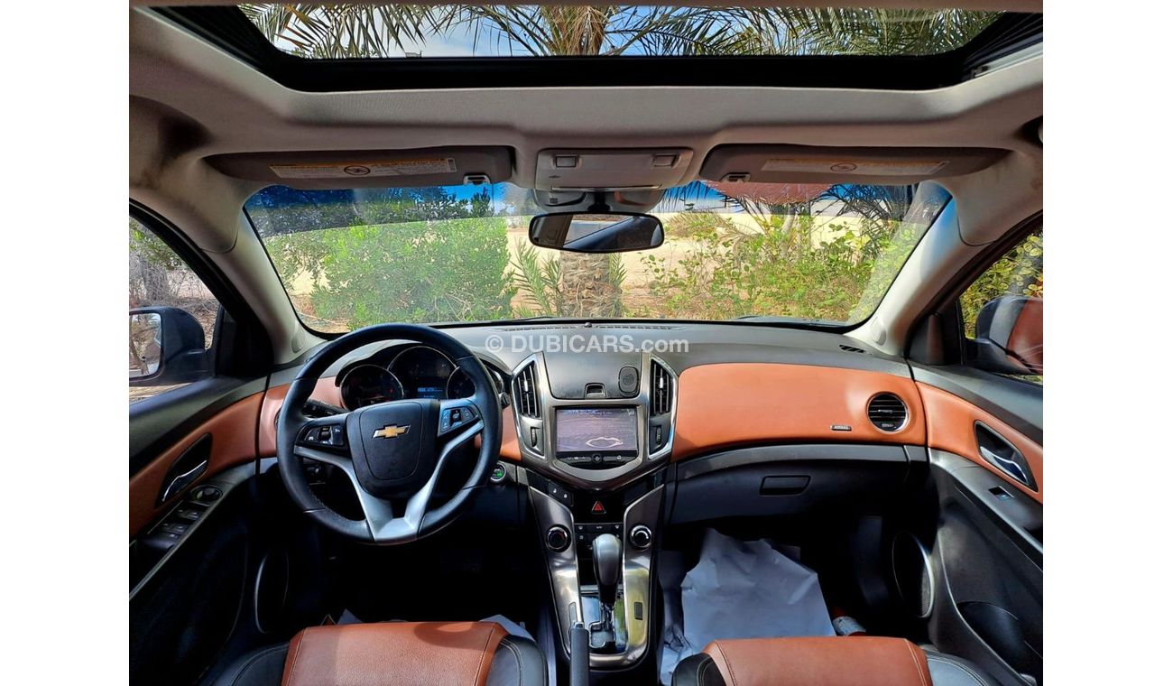 Chevrolet Cruze LT 430-Monthly l GCC l Sunroof, Leather, Cruise l Accident Free