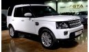 Land Rover LR4 Warranty, Full History, GCC, Low Kms