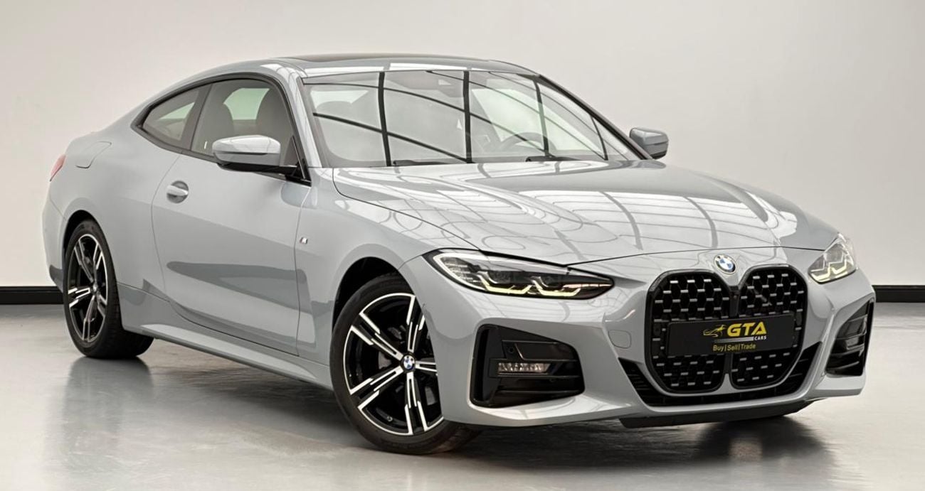 BMW 420i 2024 BMW 420i M-Sport Coupe, 08/2028 BMW Warranty, 08/2029 BMW Service Contract, BMW FSH, GCC