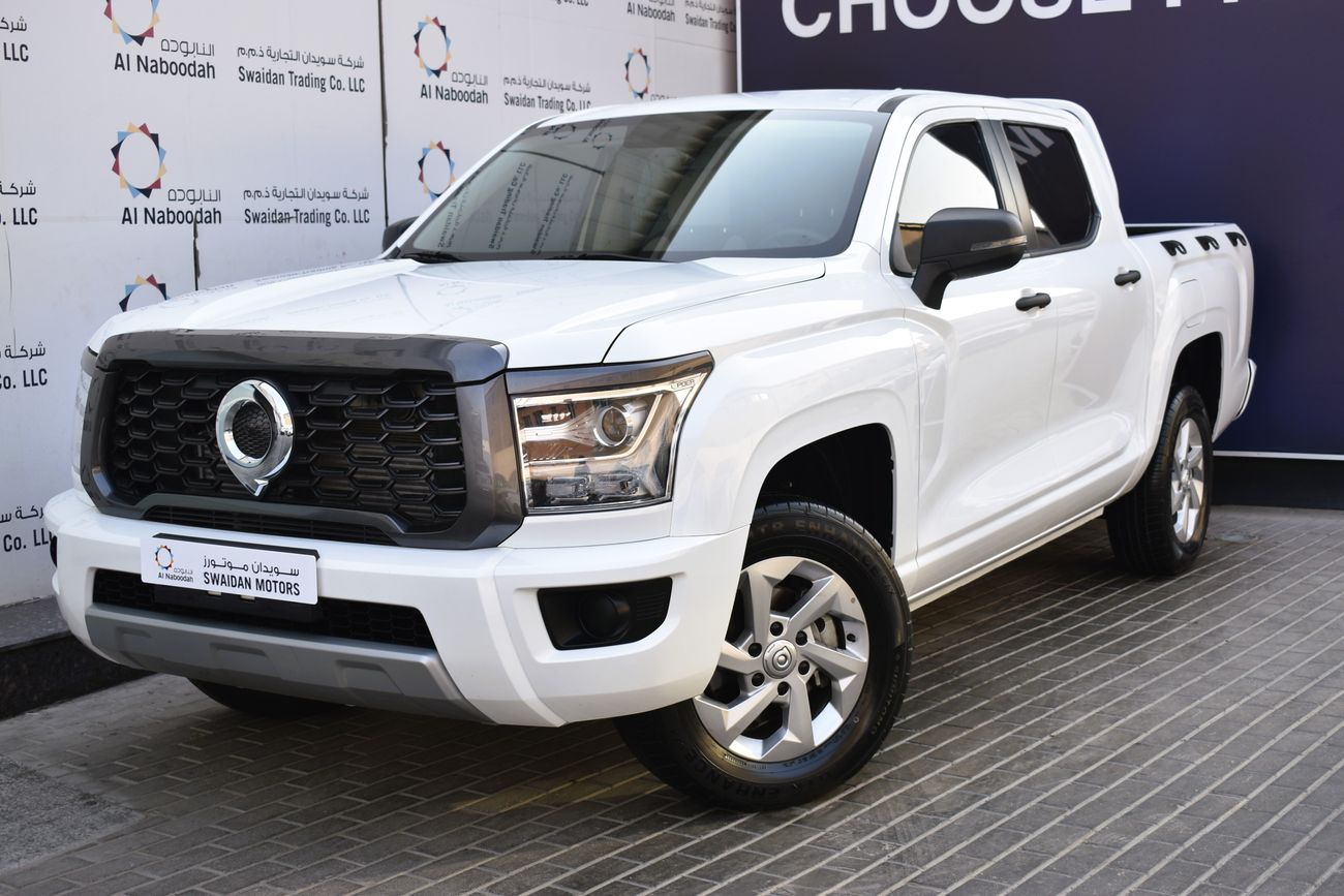 Great Wall Poer AED 799 PM | KING KONG DOUBLE CABIN 2.0L MT 4X4 2023 GCC AGENCY WARRANTY UP TO 2029 OR 150K KM