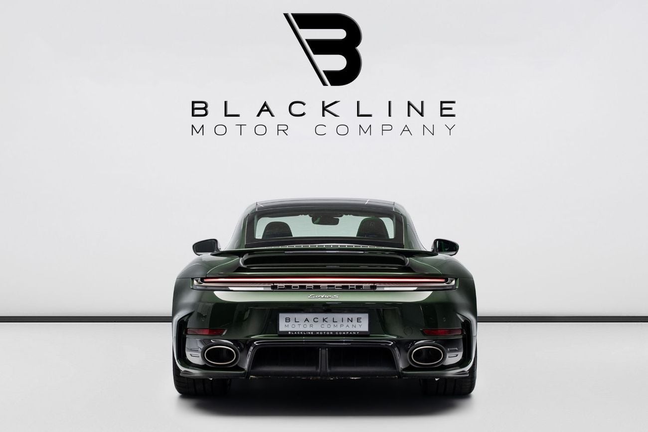 Porsche 911 TURBO S BUY NOW, PAY 2027 | THE BLACKLINE STANDARD | 2026 Turbo S, Brand New, 2031 Porsche Warranty, GCC