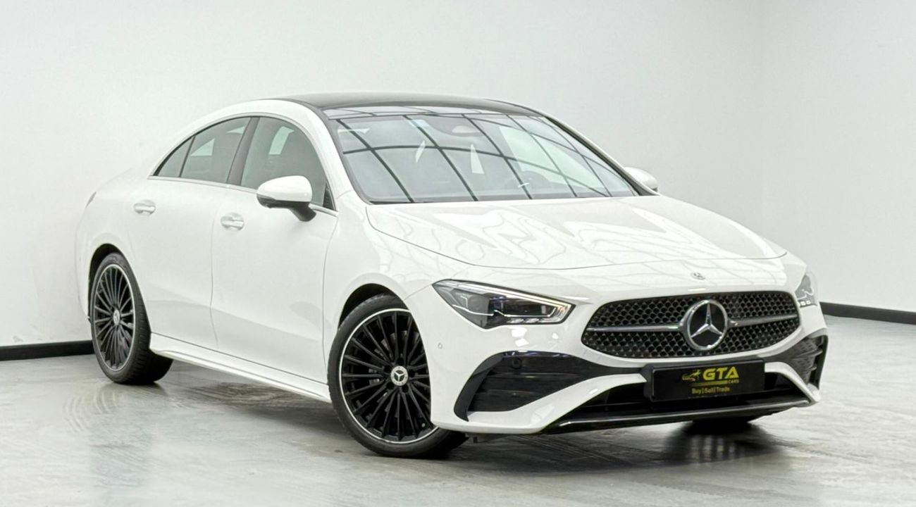 مرسيدس بنز CLA 250 4MATIC 2024 Mercedes-Benz CLA250 AMG, 2029 Mercedes Warranty + Service Pack, Very Low Km, GCC