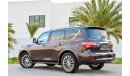 إنفينيتي QX80 Fully Loaded - Exceptional Condition! - AED 2,428 Per Month - 0% DP