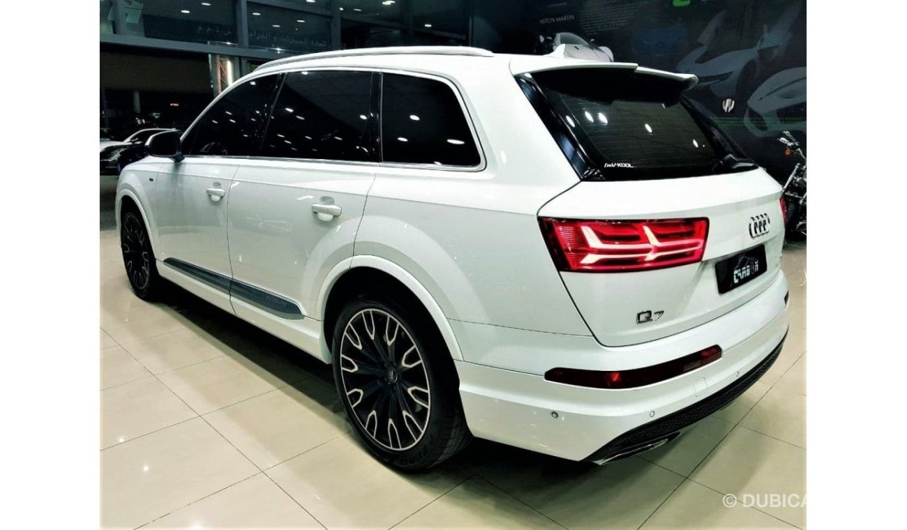 Audi Q7 AUDI Q7 S LINE 2016 MODEL GCC CAR WITH ORIGINAL PAINT AND FULL SERVICE HISTORY FOR 129K AED