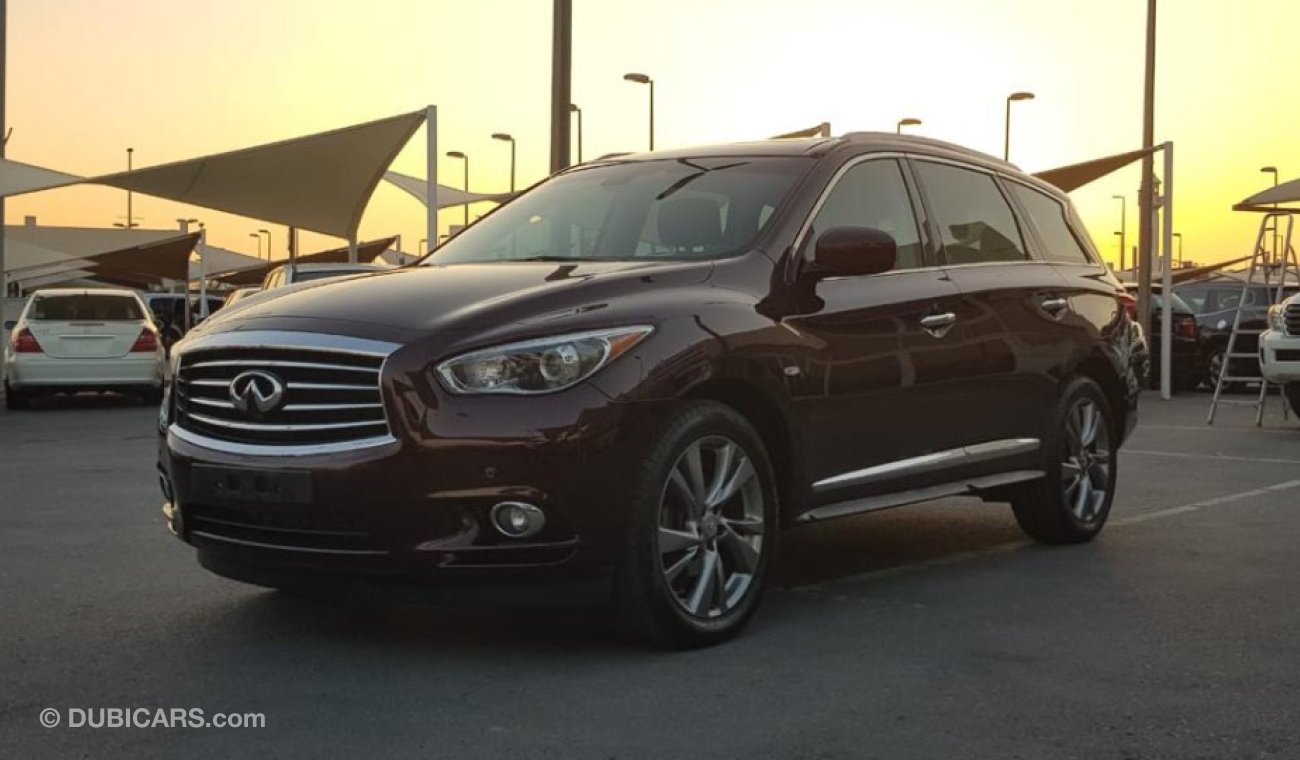 Infiniti JX35 Infinity JX 35 model 2013 GCC car prefect condition full option panoramic roof leather seats 5camer