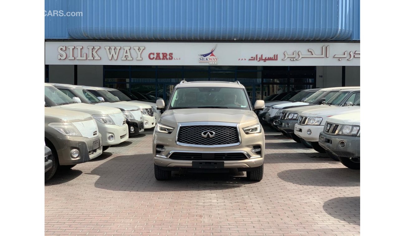 Infiniti QX80 Full option with Radar cruise control,  local dealer warranty, inclusive VAT