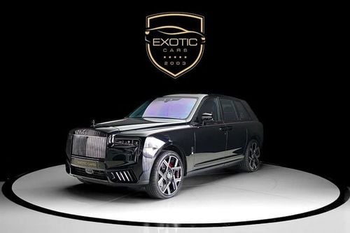 Rolls Royce Cullinan BLACK BADGE