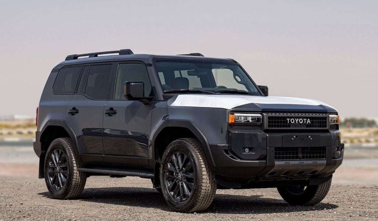 تويوتا برادو TOYOTA PRADO 250 WX+ LUXURY 2.8D AT MY2025 – GREY