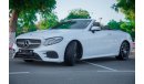 مرسيدس بنز E200 Mercedes Benz E200 AMG kit Coupe Convertible GCC Under Warranty