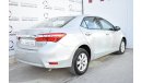 Toyota Corolla 2.0L SE 2016 GCC SPECS WITH DEALER WARRANTY AND FREE INSURANCE