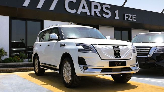 Used 2024 New Nissan Patrol SE PLATINUM CITY for sale in UAE | Verified Second Hand New Nissan Patrol SE PLATINUM CITY Price