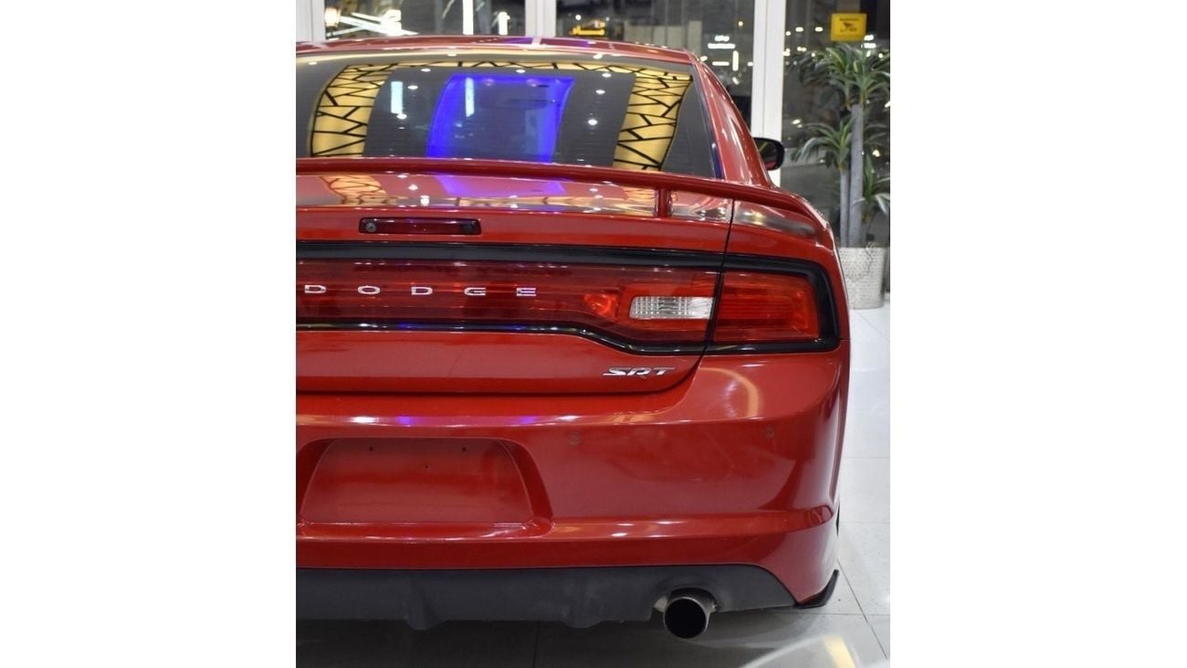 Dodge Charger EXCELLENT DEAL for our Dodge Charger SRT8 6.4 HEMI ( 2014 Model ) in Red Color GCC Specs