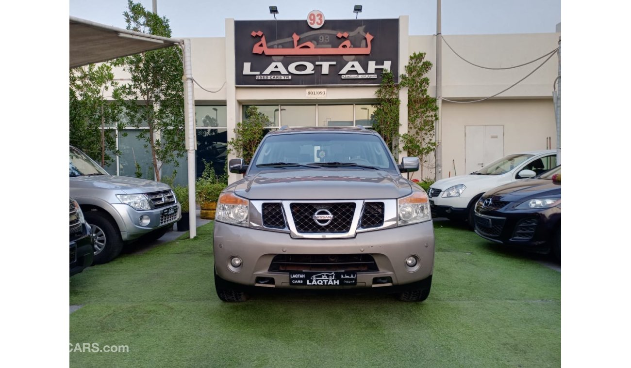 Nissan Armada Gulf Dye Agency 2009 model number one Wood leather hatch Rear wing Sensors in excellent condition, y