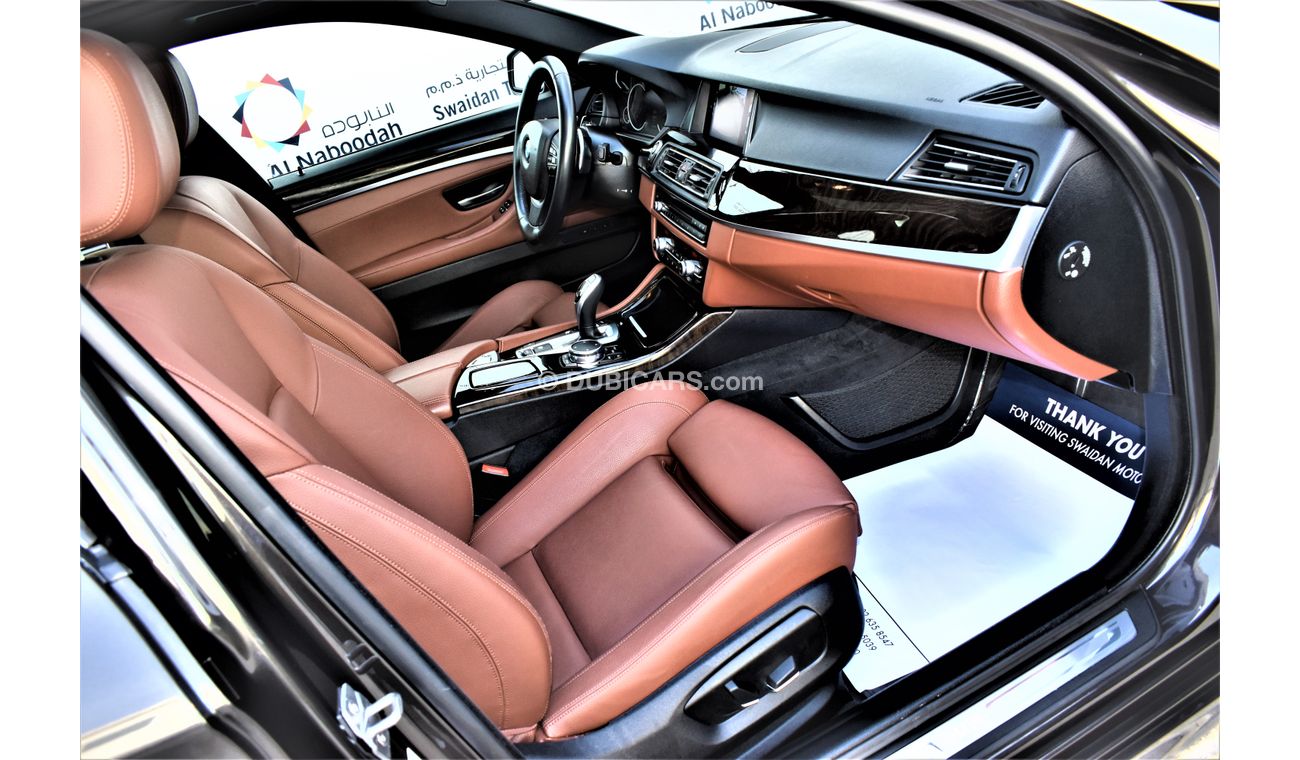 BMW 535i I 3.0L V6 LUXURY 2016 GCC SPECS WITH DEALER WARRANTY