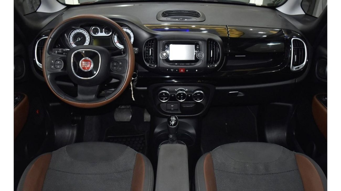 Fiat 500L EXCELLENT DEAL for our FIAT 500 L ( 2015 Model ) in Red Color GCC Specs