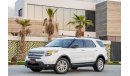 Ford Explorer XLT V6 | 1,155 P.M | 0% Downpayment | Full Option | Immaculate Condition