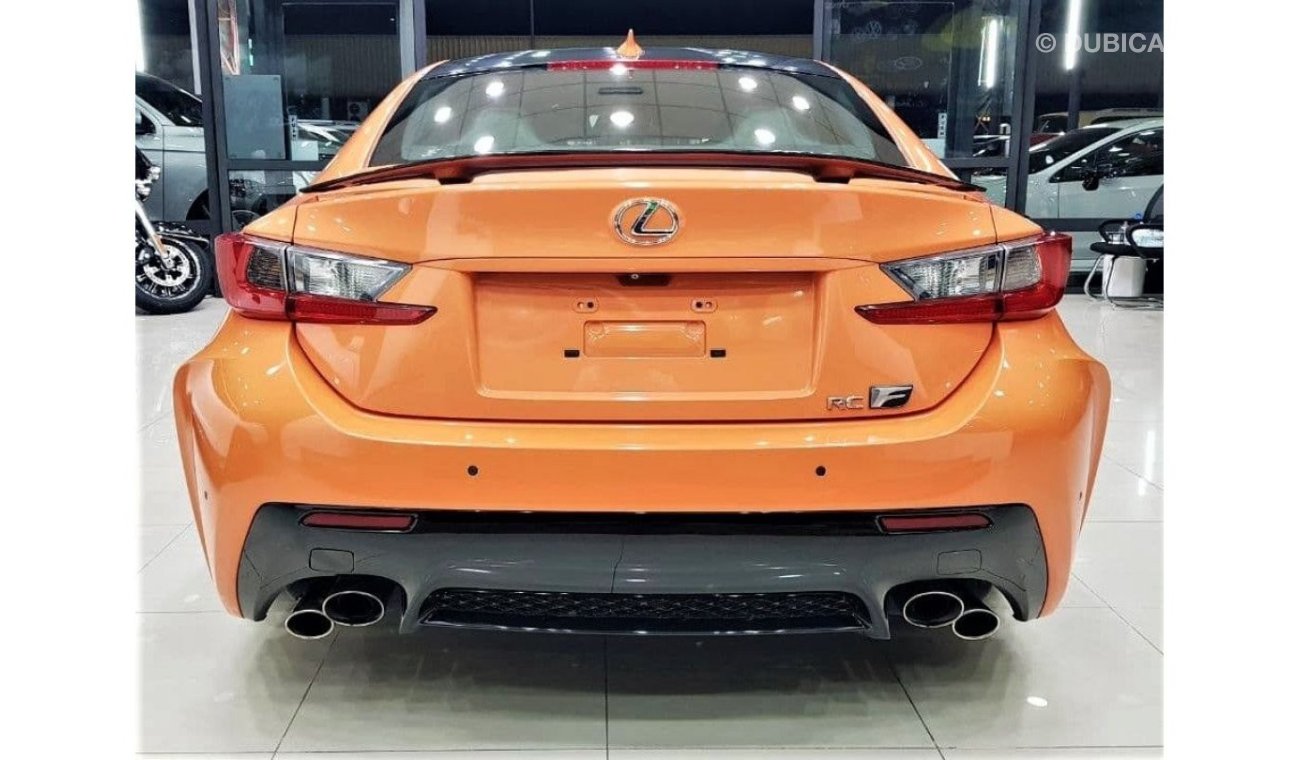 لكزس RC F LEXUS RCF 2015 IN A BEAUTIFUL CONDITION FOR ONLY 115K AED