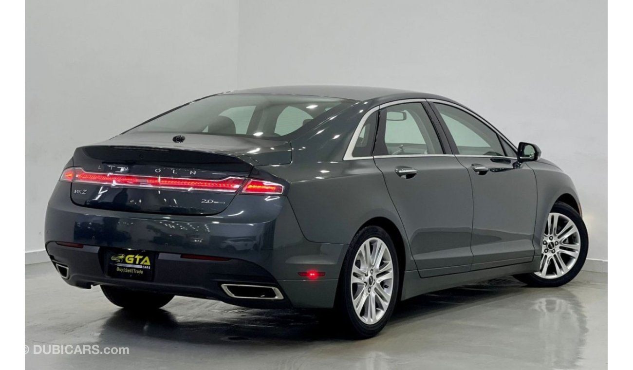 لنكن MKZ 2015 Lincoln MKZ 2.0L EcoBoost, Full Service History, Fully Loaded, GCC