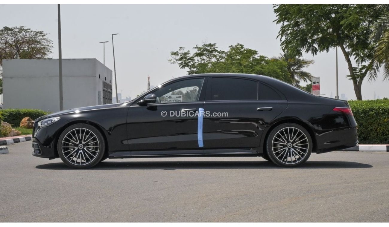 مرسيدس بنز S 580 Mercedes Benz S 580 4Matic V8 | HUD | Pilot Seats Fully Loaded REAR AXLE STEERING | 2024