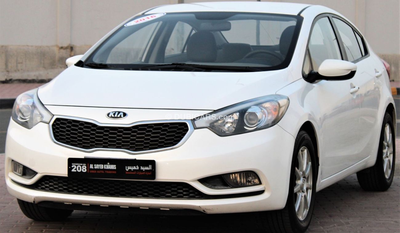Kia Cerato Kia Cerato 2016 GCC No. 2 in excellent condition without accidents, very clean from inside and outsi