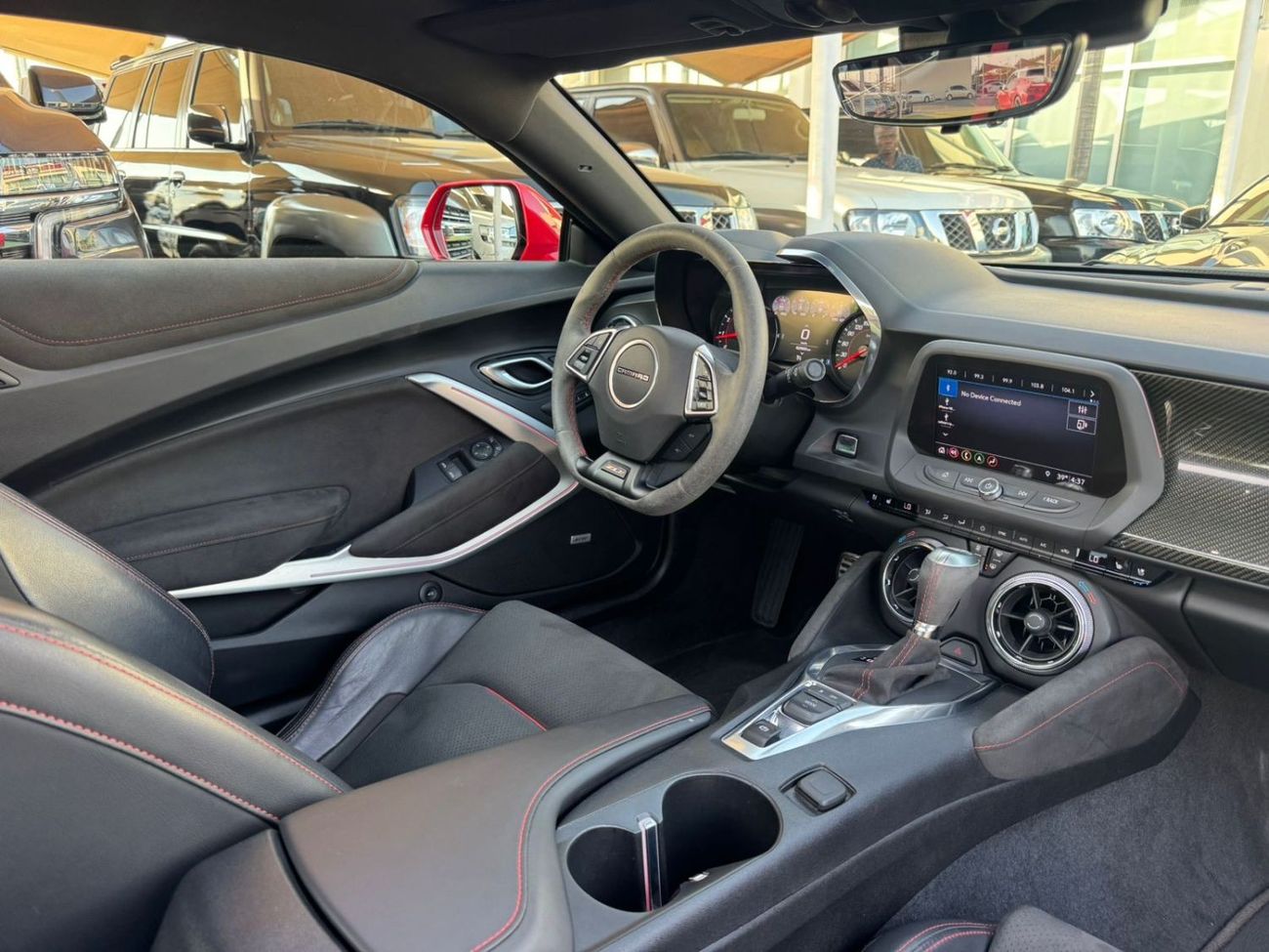 شيفروليه كامارو شيفورليه كامارو 2019 خليجي ZL1  فل ابشن صبغ وكاله تشييكات وكاله بحاله ممتازه