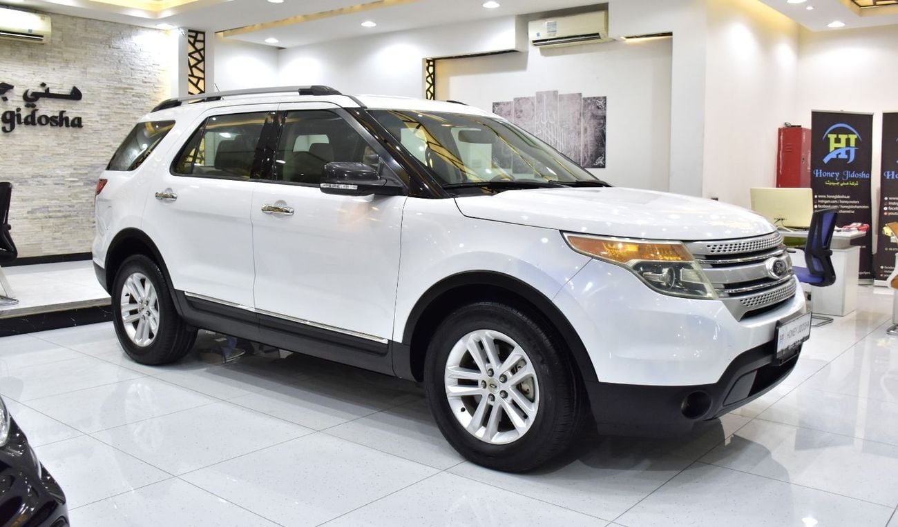 Ford Explorer EXCELLENT DEAL for our Ford Explorer XLT ( 2015 Model ) in White Color GCC Specs