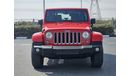 Jeep Wrangler SAHARA 2017 GCC LOW MILEAGE SINGLE OWNER WITH WARRANTY IN MINT CONDITION