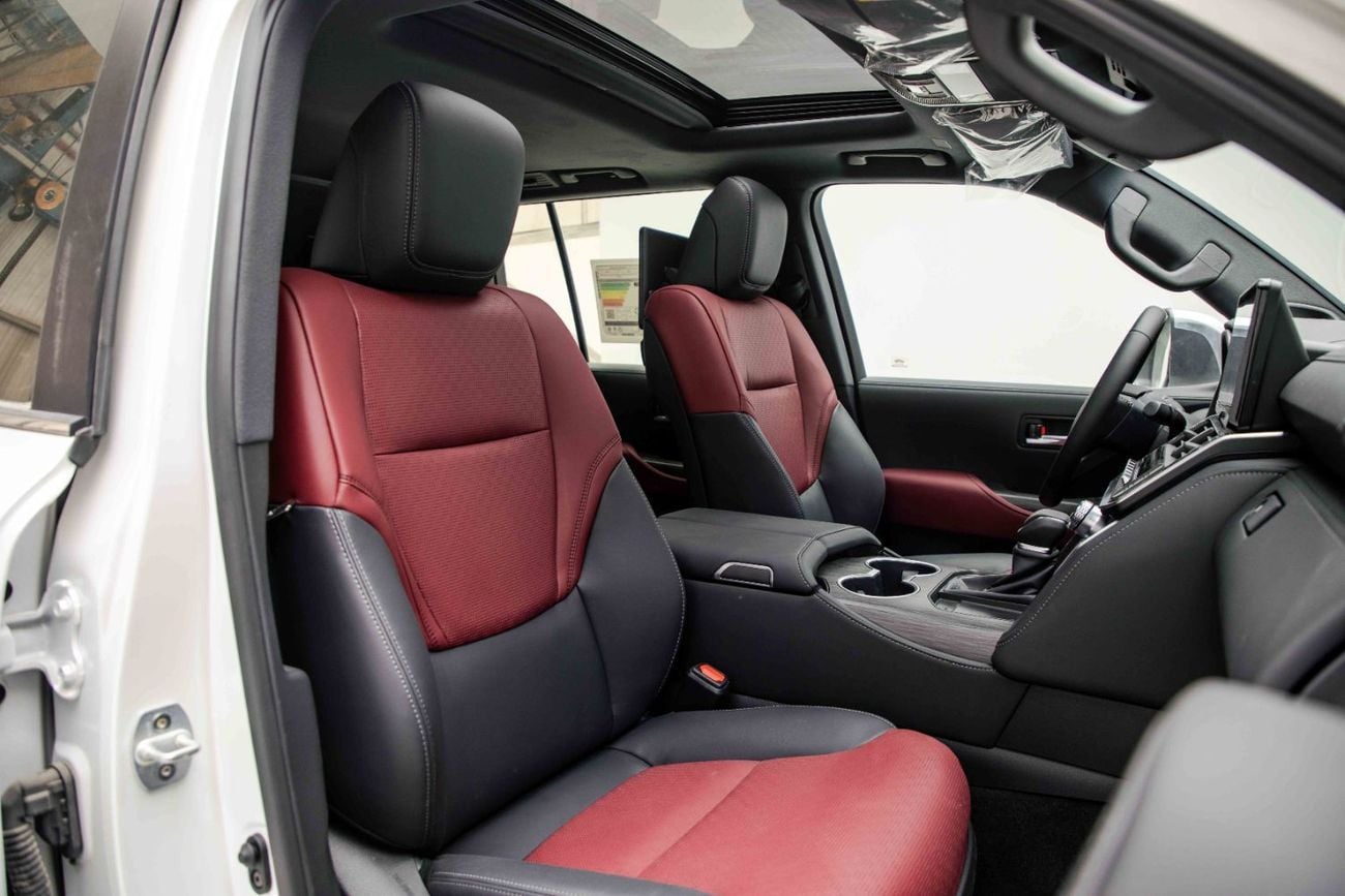 Toyota Land Cruiser VXR LC300 VXR Z 3.3L - Precious White Pearl Inside Black & Red | Export Only