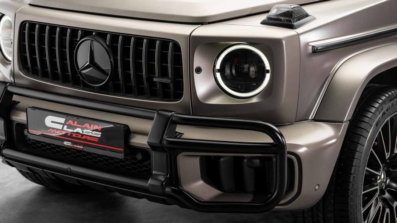 Mercedes-Benz G 63 AMG - 2025 - GCC Specs - Under Warranty and Service Contract