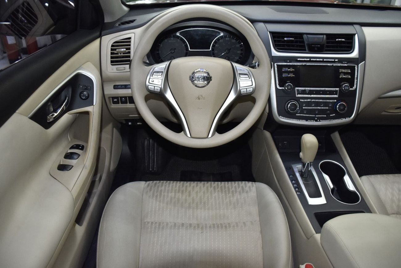 نيسان ألتيما EXCELLENT DEAL for our Nissan Altima ( 2017 Model ) in Red Color American Specs