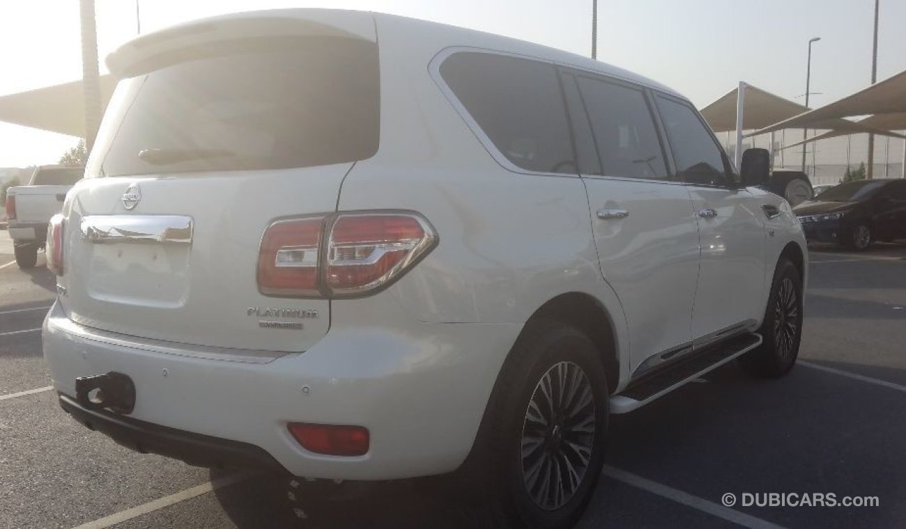 Nissan Patrol بلاتينيوم فل ابشن