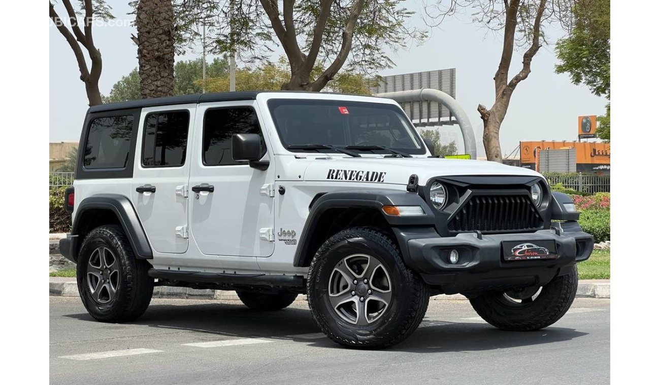 جيب رانجلر JEEP WRANGLER SPORT 2018 IN PERFECT CONDITION