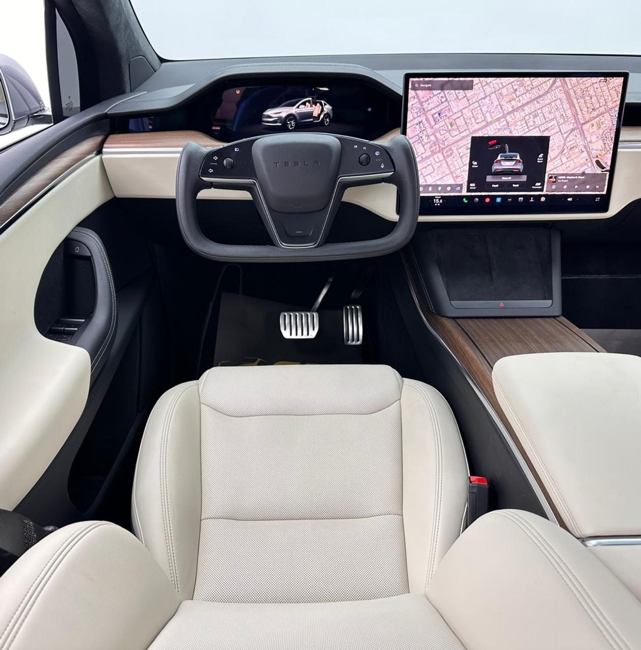 Tesla Model X 2025 Tesla Model X Long Range, 03/2029 Tesla Warranty, Tesla Full Service History, GCC