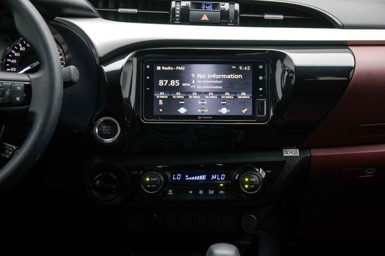 Toyota Hilux 2.7L - Super White Inside Red | Export Only