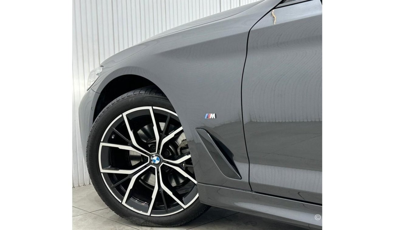 بي أم دبليو 520i M Sport Comfort 2022 BMW 520i M-Sport, May 2027 BMW Warranty + Service Pack, Full Options, Low Kms