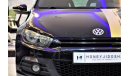 Volkswagen Scirocco AMAZING Volkswagen Scirocco 2011 Model!! in Black Color! GCC Specs