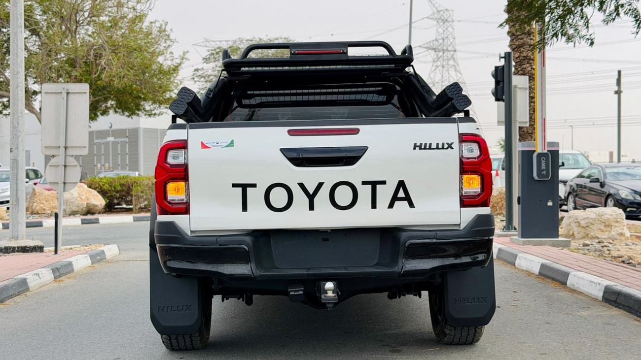 Toyota Hilux 2019 | 2.8L DIESEL ENGINE | AT | RHD | ROOF MOUNTED LED LIGHTS | 4X4 HEAVY SPORTS BAR WITH BASKET |