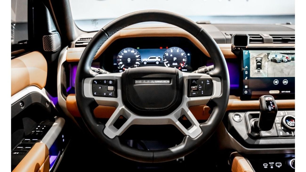 لاند روفر ديفندر 2024 Land Rover Defender 110 P400 HSE X-Dynamic, 2029 Al Tayer Warranty + Service Contract, Low KMs,