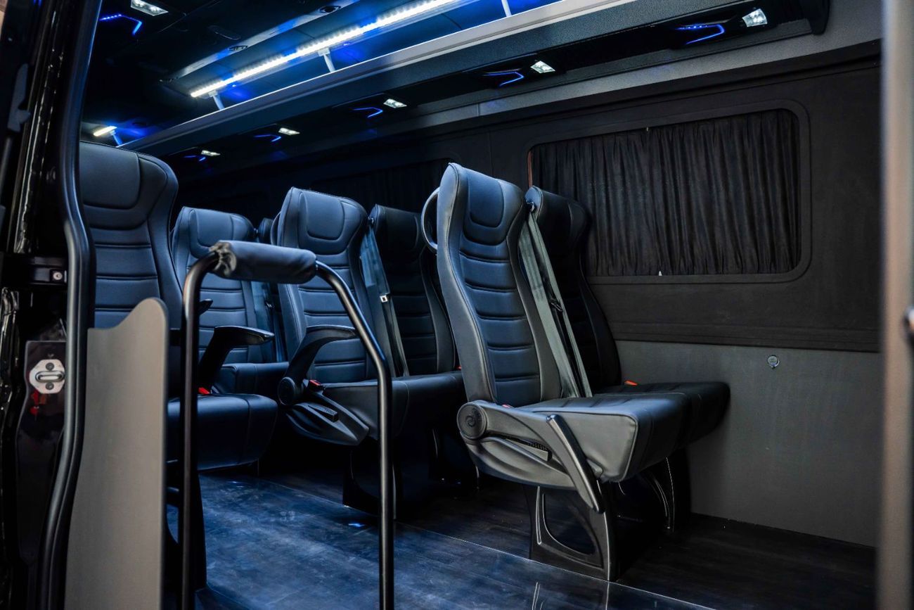 Mercedes-Benz Sprinter Ramadan Special Offer | Premium Passenger Van | 16+1 Seats, Wooden Flooring  Sound System