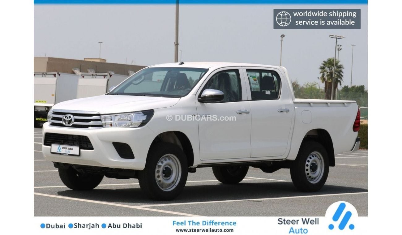 Toyota Hilux 2022 | SPECIAL OFFER 2.4L DSL PICKUP M/T 4WD MANUAL WINDOWS 5 SEATS EXPORT ONLY