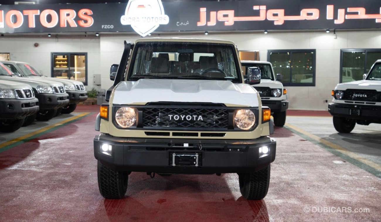 تويوتا لاند كروزر هارد توب TOYOTA LC76 5DOORS PETROL 4.0L MANUAL TRANSMISSION MODEL 2024 LIMITED EDITION