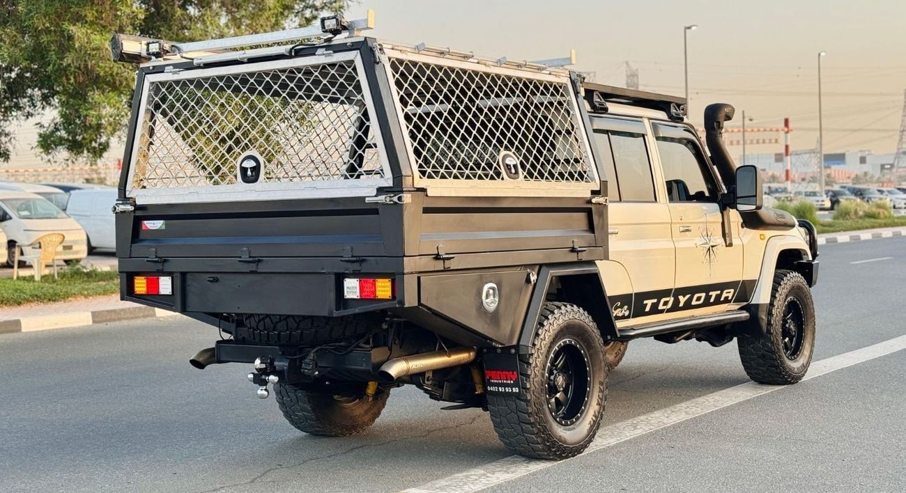 Toyota Land Cruiser Pick Up DOUBLE CABIN PICKUP | PREMIUM CAGE CONOPY INSTALLED | 4.5L DIESEL ENGINE | MANUAL TRANSMISSION | 201