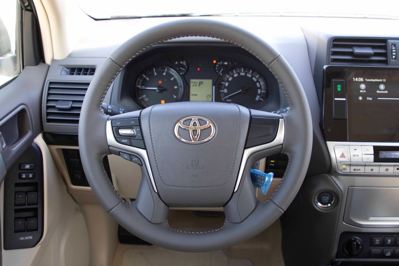 Toyota Prado 2023 Toyota Prado 4.0 TXL S.Dr - White Pearl inside Beige | Export Only