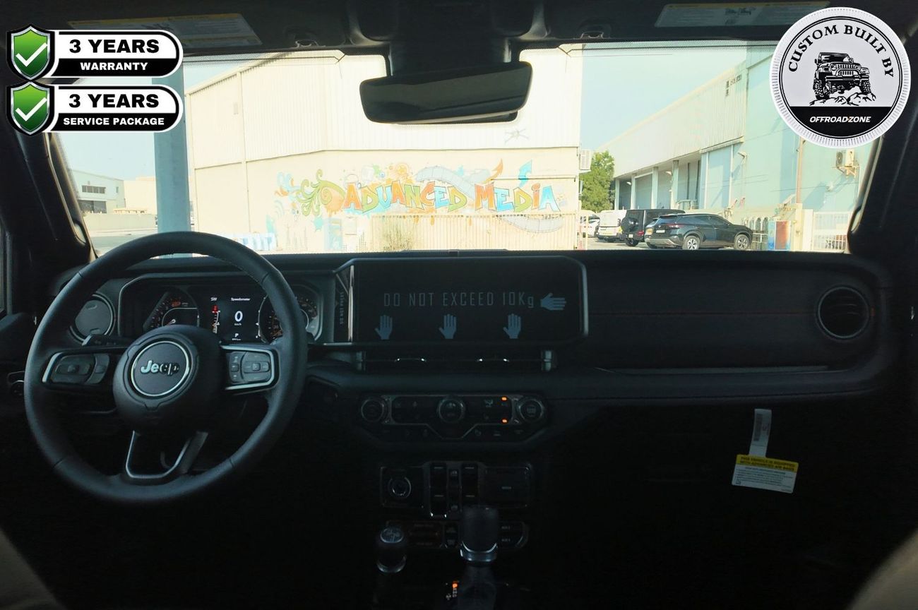 جيب رانجلر Unlimited Rubicon 2.0L A/T | DEALERSHIP 3 YRS WTY & 3 YRS SERVICE PACKAGE WITH MOPAR SIDESTEP, BUMPE