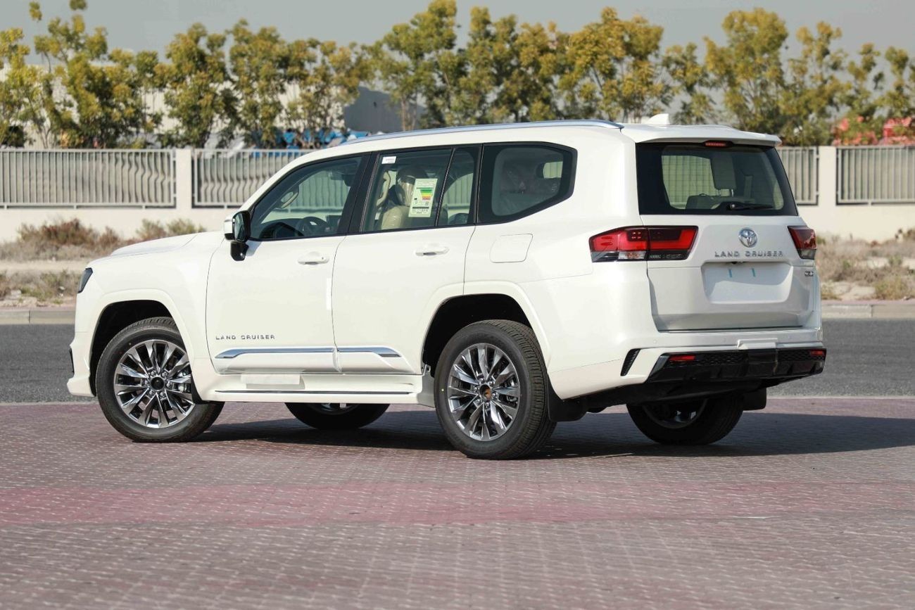 Toyota Land Cruiser 2025 TOYOTA LC300 GXR 3.5 - WHITE PEARL inside BEIGE | Export Only