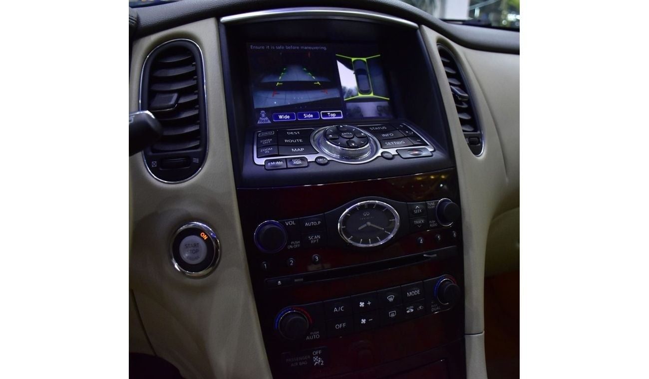 Infiniti QX50 EXCELLENT DEAL for our Infiniti QX50 ( 2015 Model ) in Black Color GCC Specs