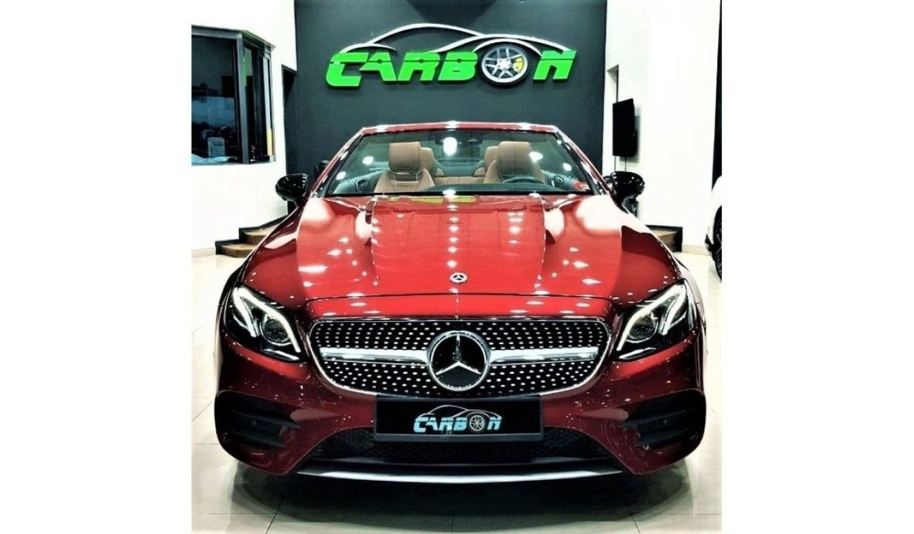 مرسيدس بنز E 450 MERCEDES E 450 CONVERTABLE 2019 MODEL IN A BEAUTIFUL CONDITION FOR 189K AED