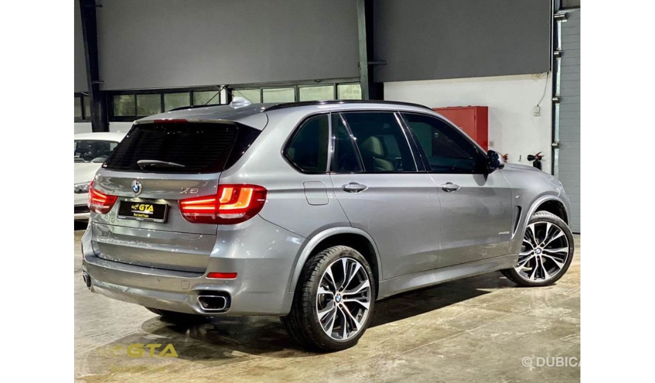 بي أم دبليو X5 2018 BMW X5 xDrive50i M Sport, October 2023 BMW Warranty + Service Package, Fully Loaded, GCC