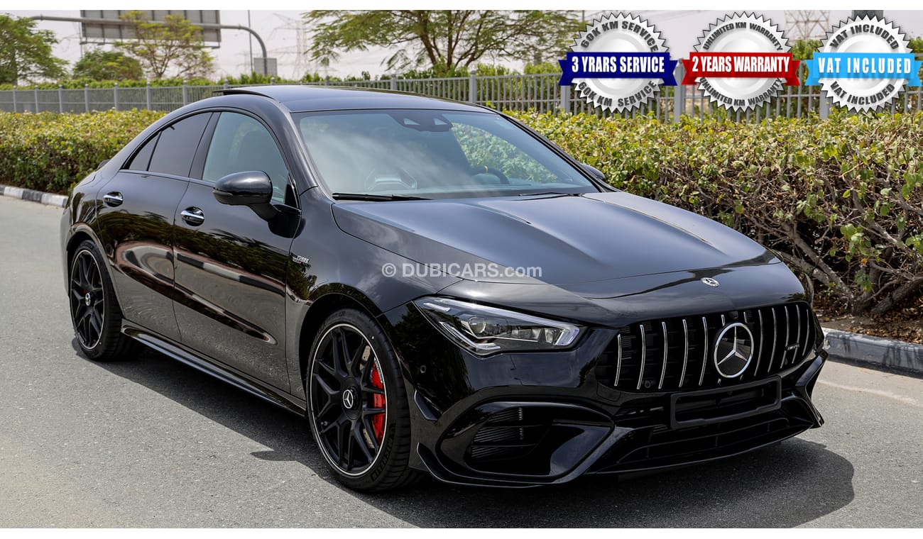 New MercedesBenz CLA 45 AMG 2020 4MATIC , GCC, 0KM With 2 Yrs Unlted Mileage 3 Yrs or 60K KM